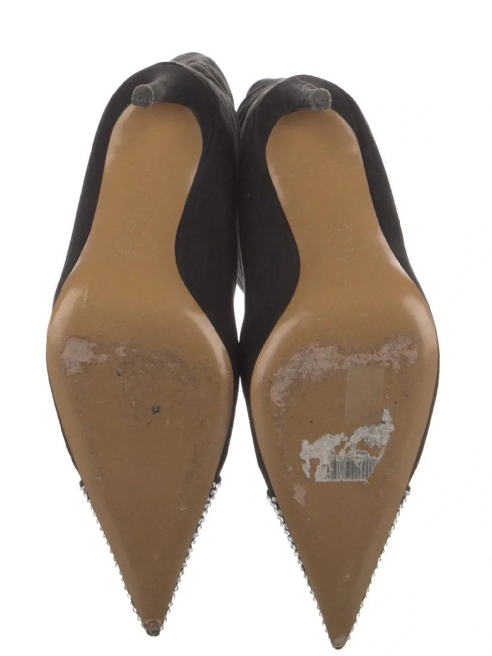 Alexandre Vauthier Suede Karen Knee-High Boots 9.5 $1350